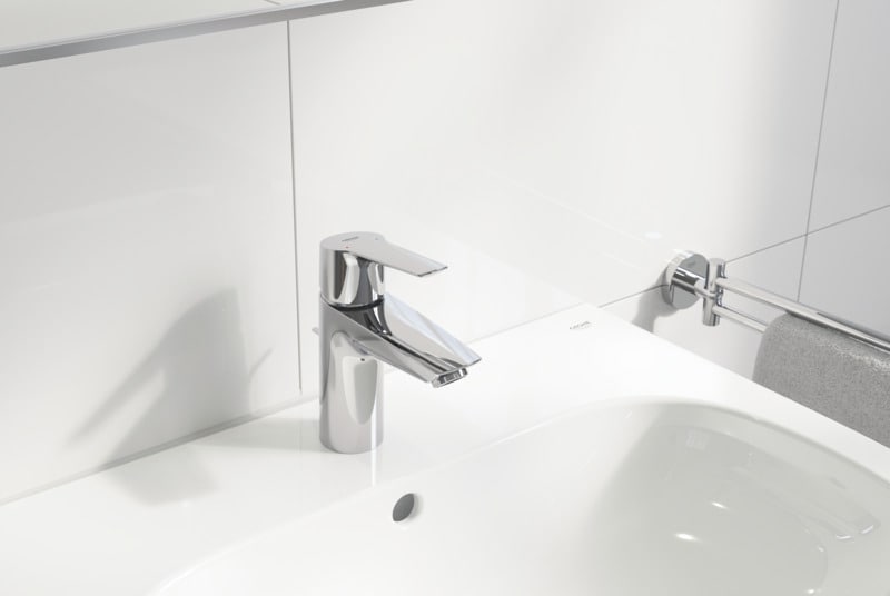 Baterie lavoar GROHE Start 32559002, marime S, alama, argintiu