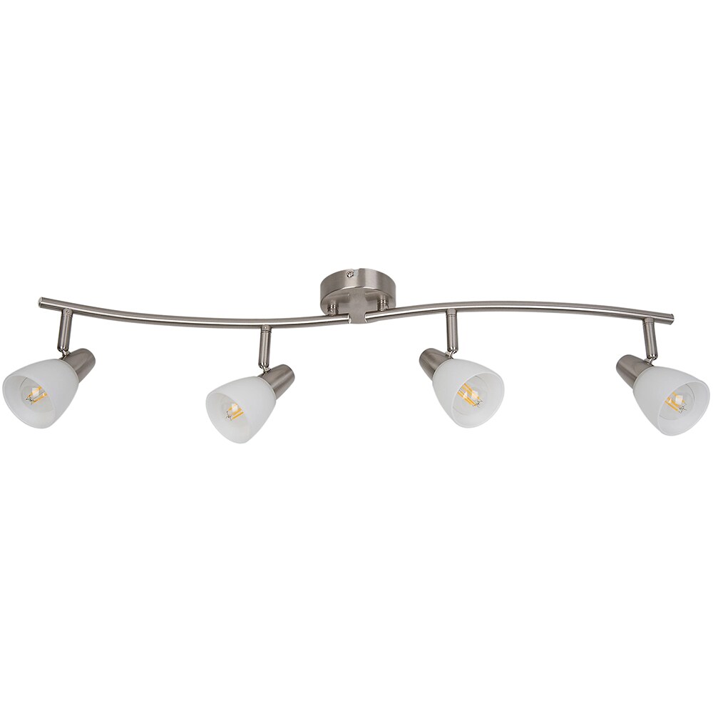 Spot LED Aphaea GOODHOME, 4 becuri E14, 10W, crom