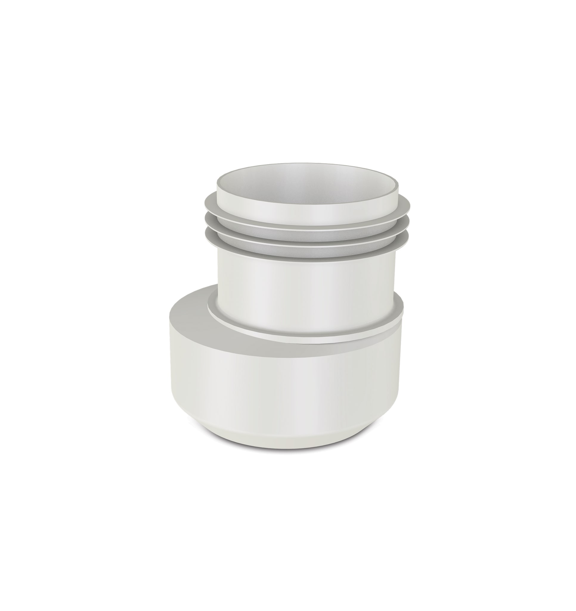 Manson WC Wirquin Essentials 70950180, iesire excentrica, 20 mm, alb