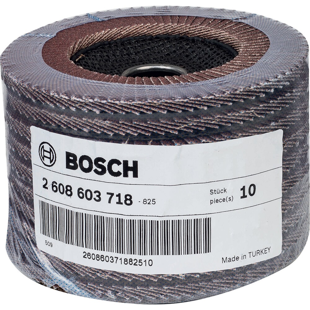 Disc de slefuire evantai BOSCH X431, granulatie 80,  125mm