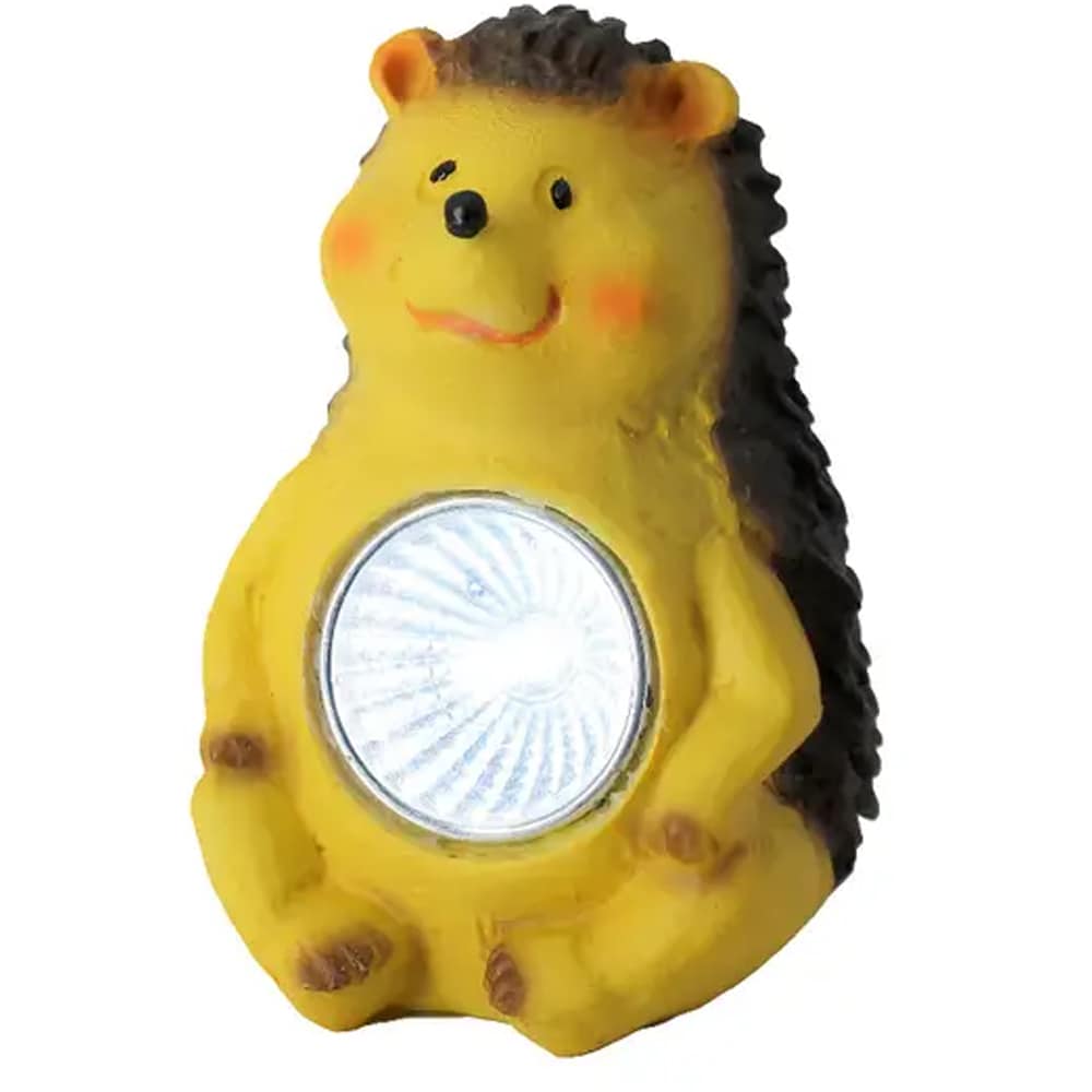 Lampa solara arici SITE 101338608, IP44, galben