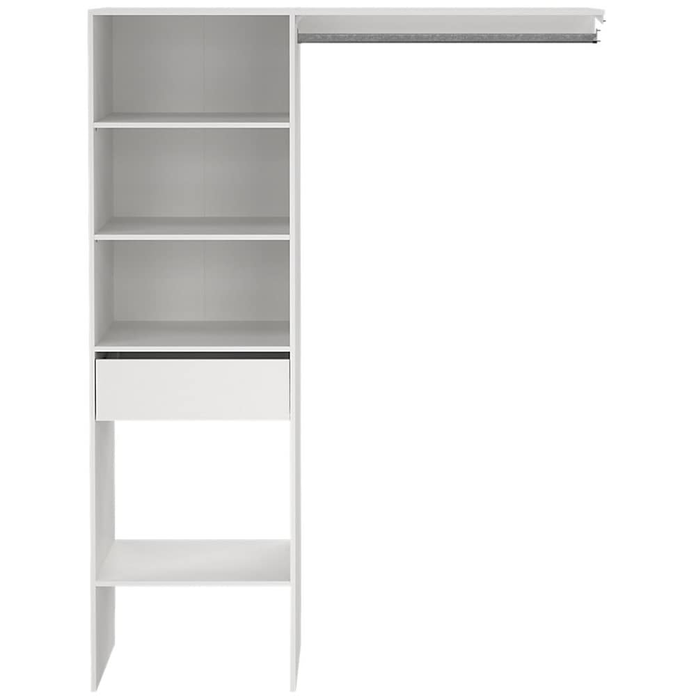 Kit dressing Nyssa, 200 x 150 x 45 cm, alb