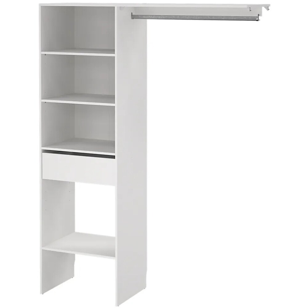 Kit dressing Nyssa, 200 x 150 x 45 cm, alb