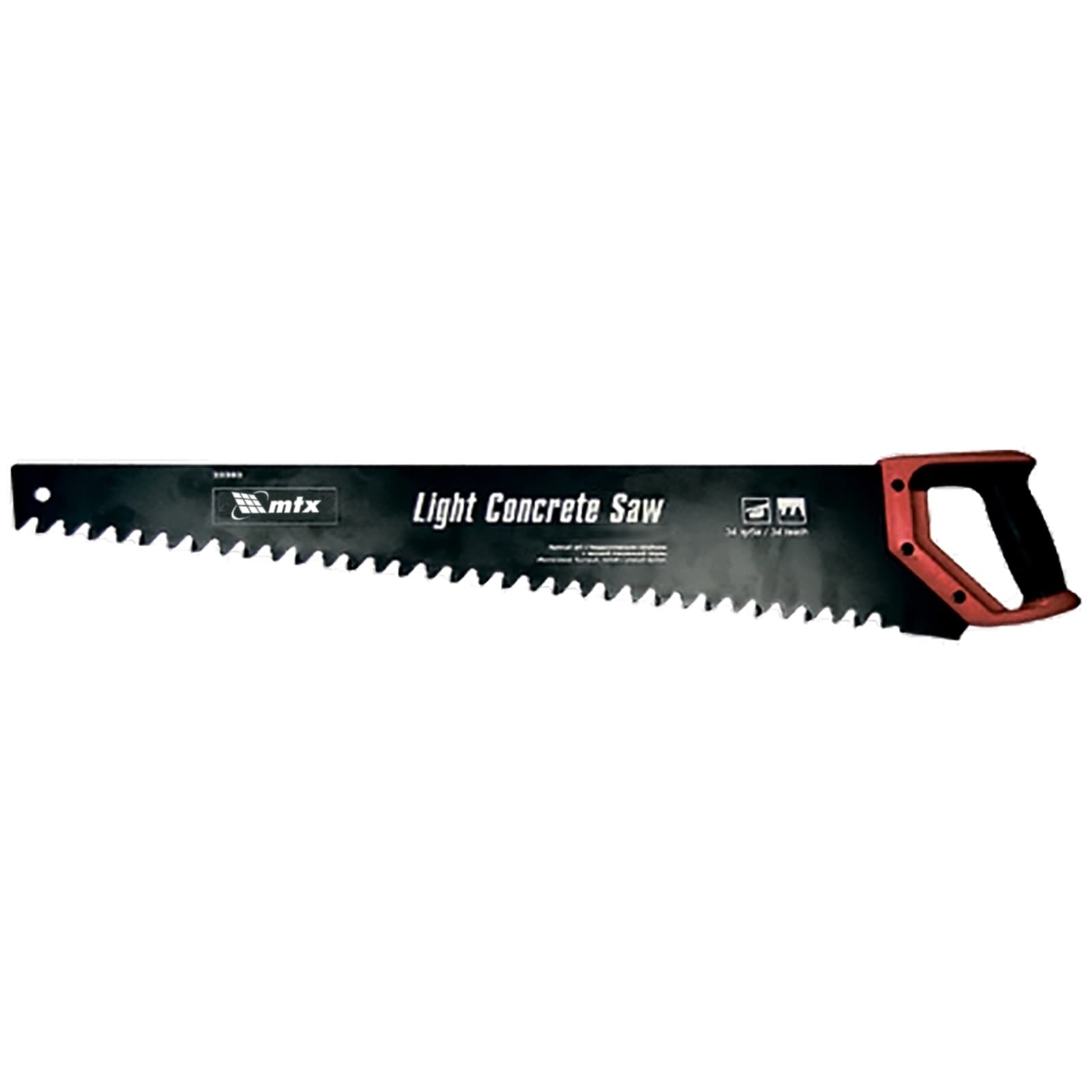 Fierastrau BCA, 500 mm, suprafata protectoare, dinti caliti cu aliaj dur, maner insertie dubla  MTX