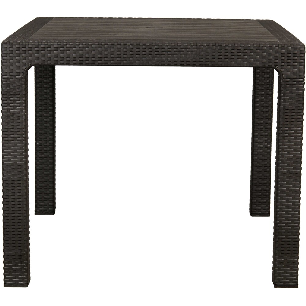 Masa terasa Outdoor Living, plastic, 90 x 90 x 75 cm, antracit