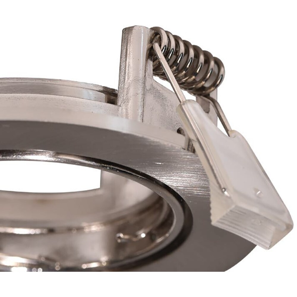 Rama pentru spot LED GOODHOME Ares, 8.5 x 8.5 cm, IP20, metal, crom