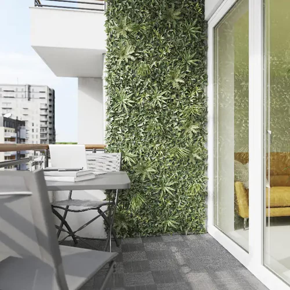 Panou decor KLIKSTROM Mo.1, 100 x 100cm, polietilena, verde