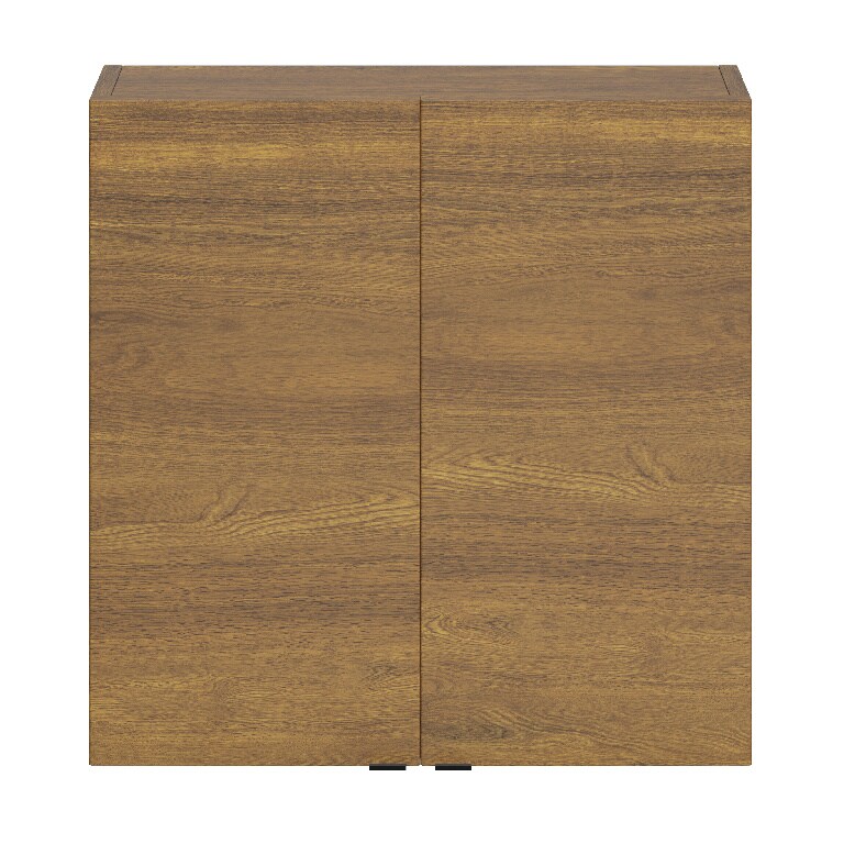 Dulap baie suspendat, efect nuc, 60 x 60 x 15 cm  GoodHome Imandra