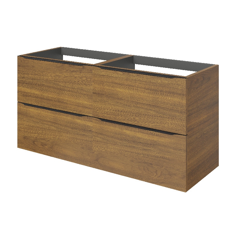 Baza pentru lavoar, suspendata, Nuc, 120 x 60 cm GoodHome Imandra