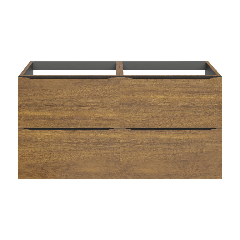 Baza pentru lavoar, suspendata, Nuc, 120 x 60 cm GoodHome Imandra