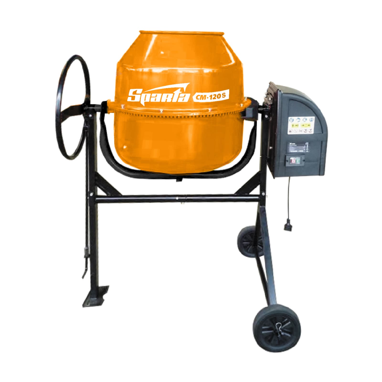 Betoniera fonta, 120L, 500W, 29,5 rotatii/min  Sparta