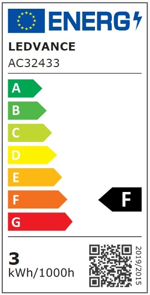 Bec LED decorativ, Osram, E14, 2.5W, 2500K, auriu