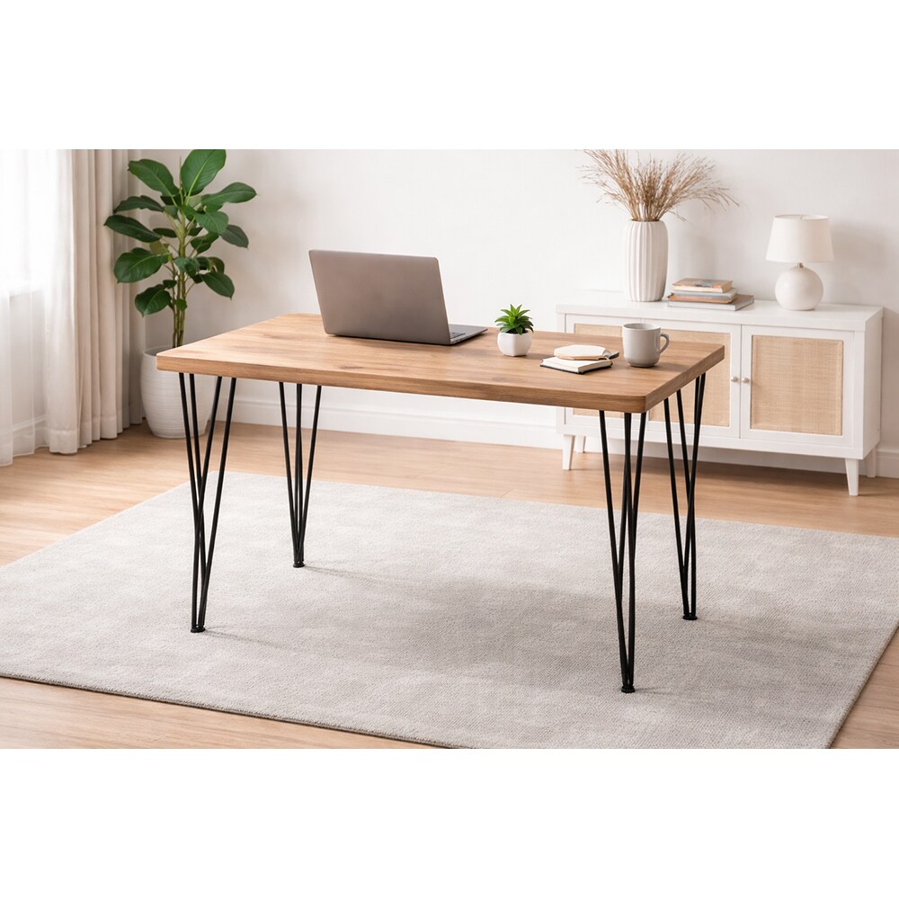 Masa bucatarie WOODART, PAL, maro