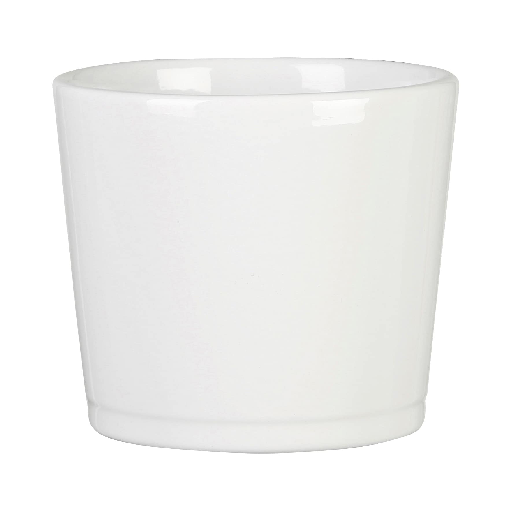 Ghiveci flori SCHEURICH, ceramica, D 15 cm, alb