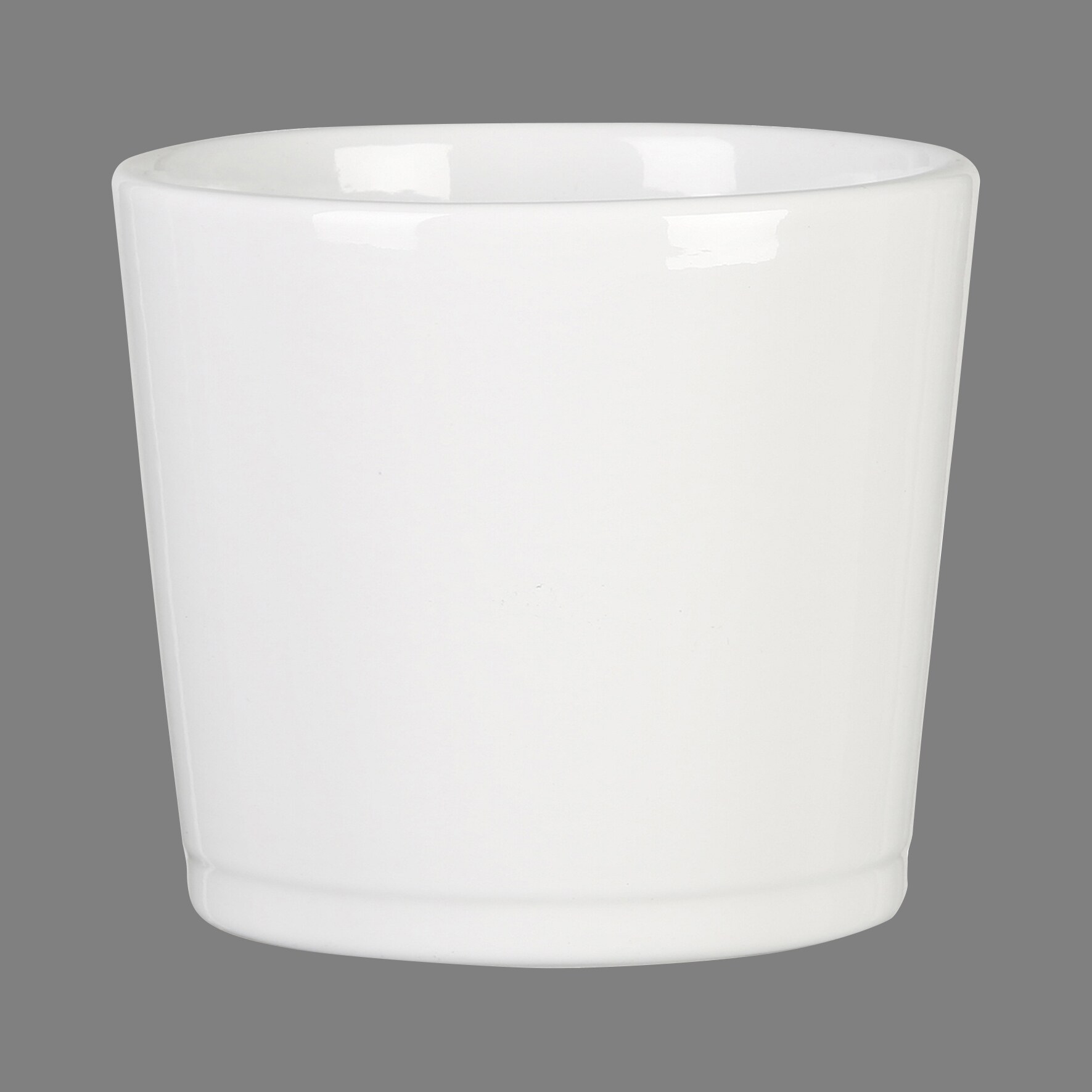 Ghiveci flori SCHEURICH, ceramica, D 15 cm, alb