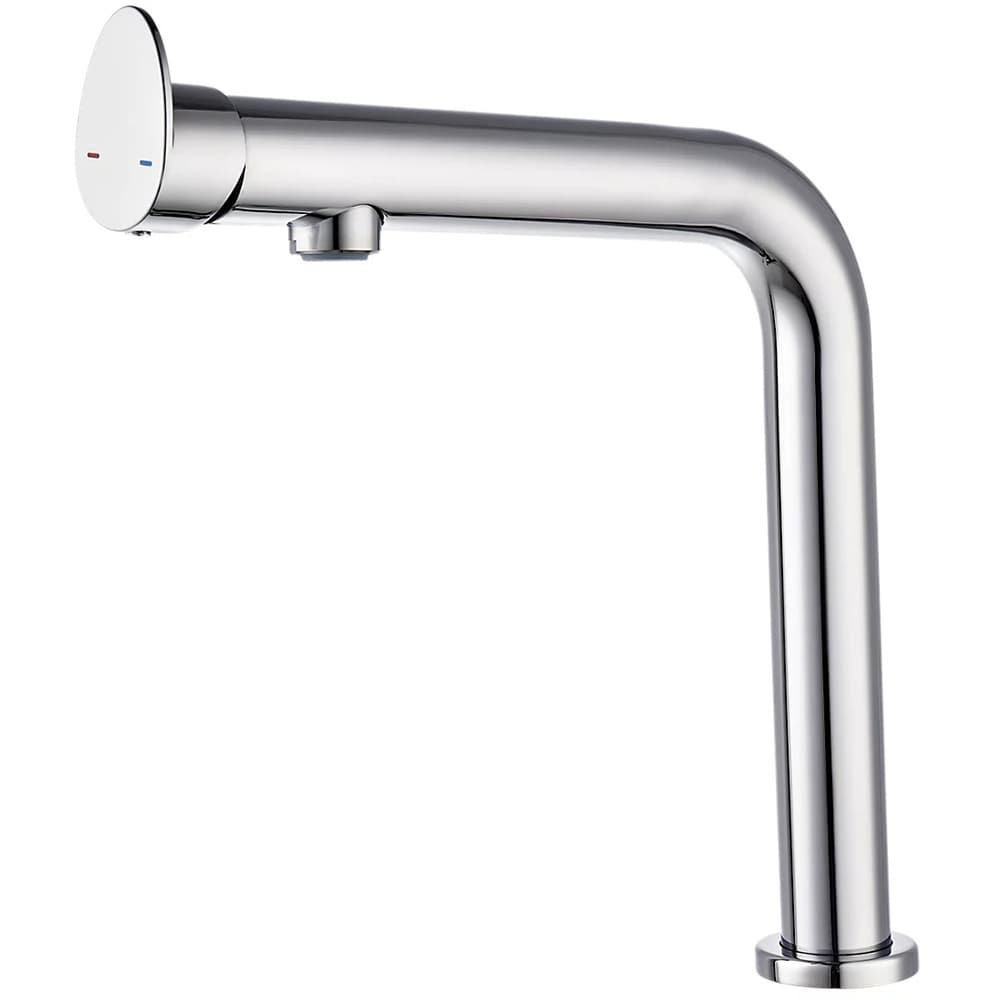 Baterie bucatarie GOODHOME Cascabel, alama, crom