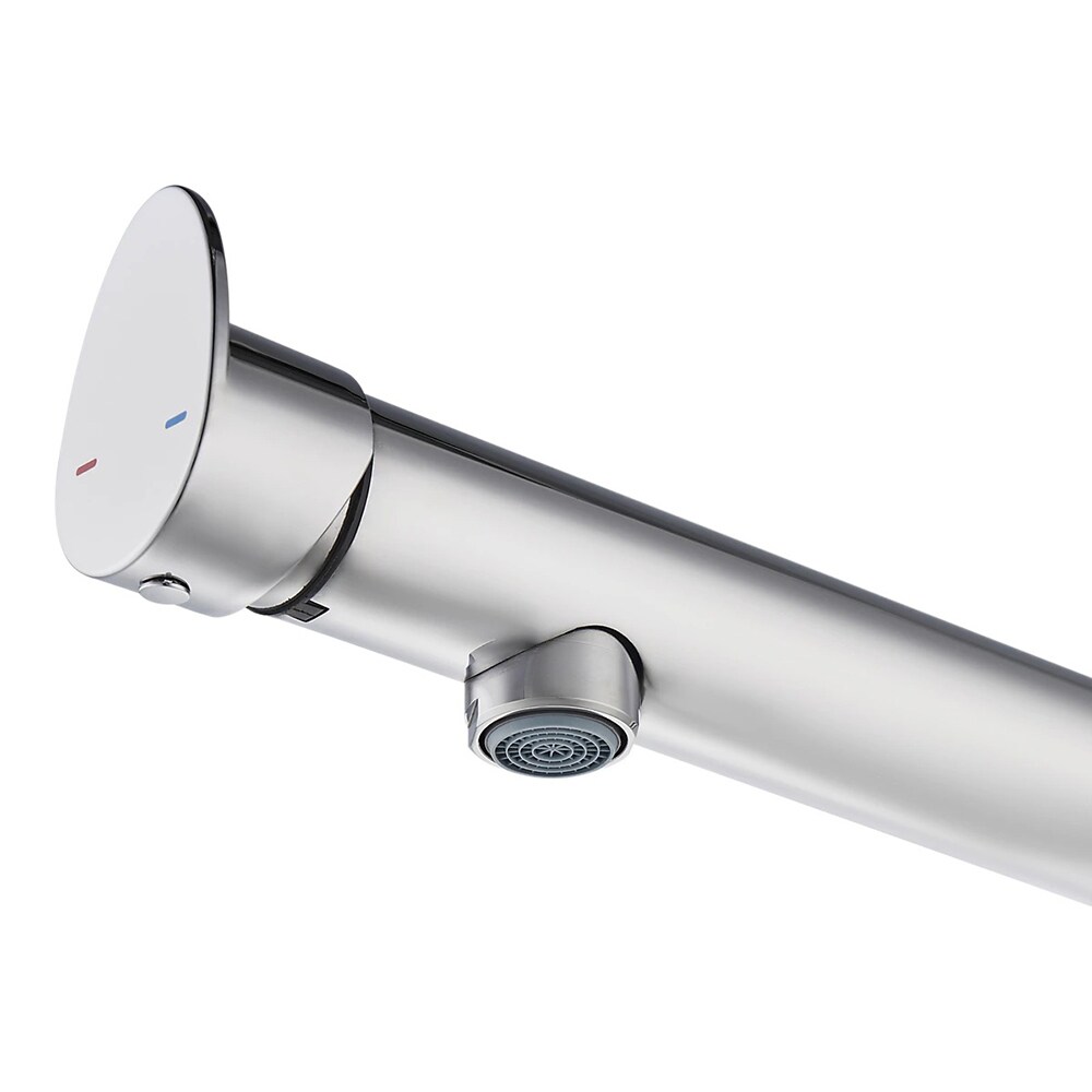 Baterie bucatarie GOODHOME Cascabel, alama, crom