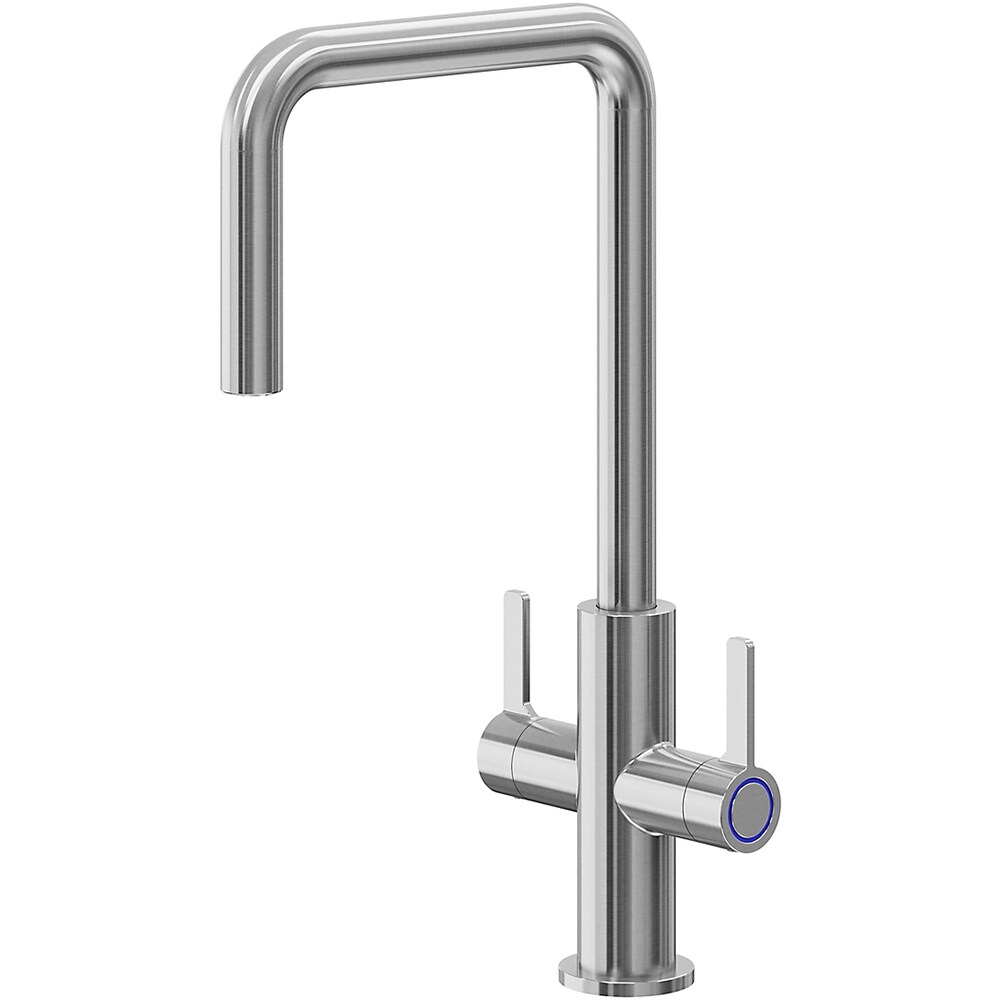 Baterie bucatarie GOODHOME Kamut, inox, crom