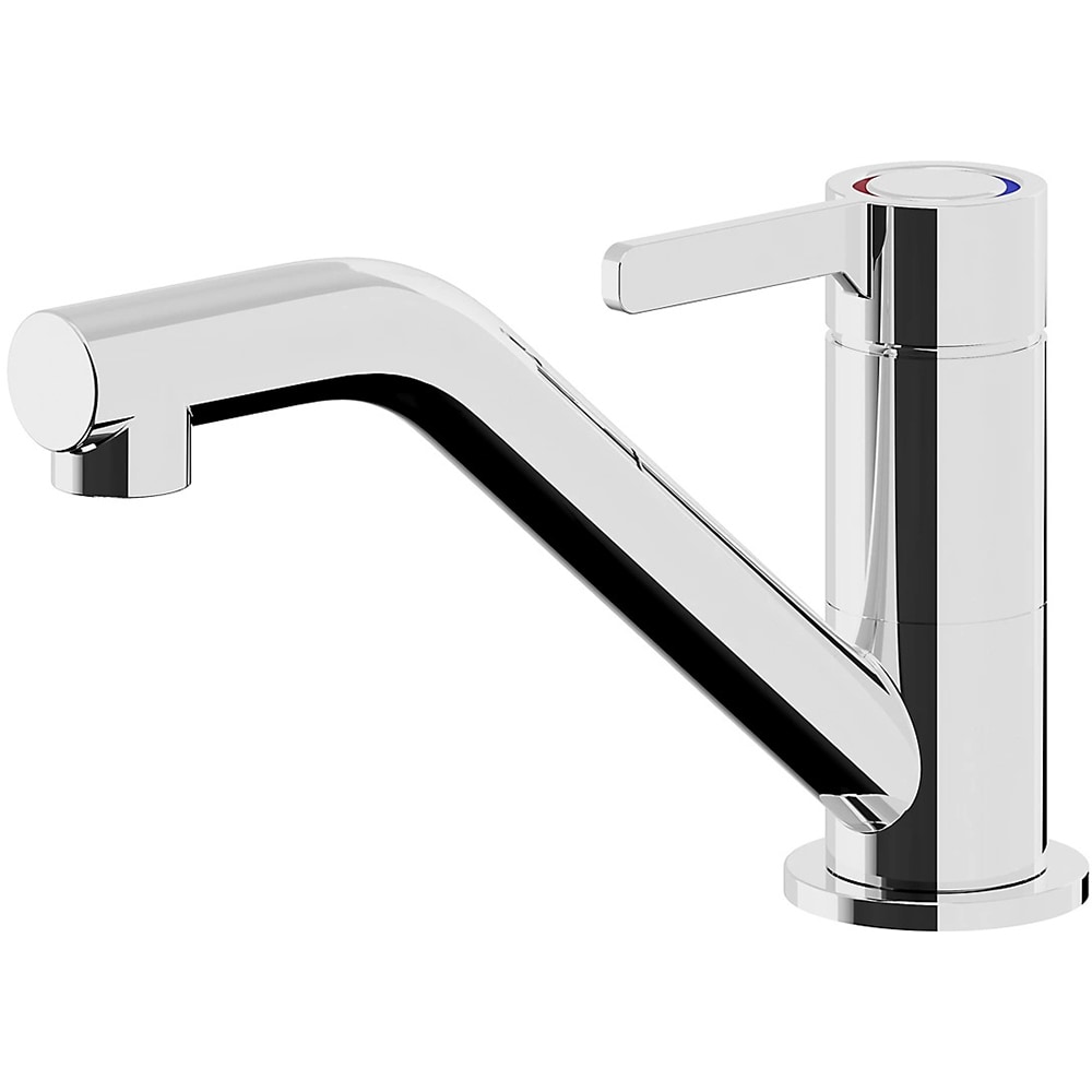 Baterie bucatarie GOODHOME Kawa, alama, crom