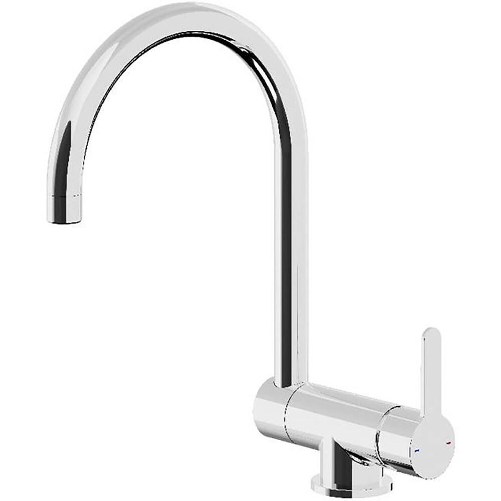 Baterie bucatarie GOODHOME Pandan, alama, crom