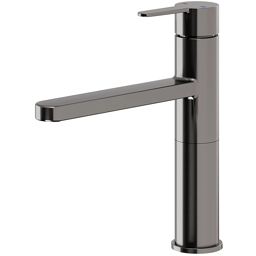 Baterie bucatarie GOODHOME Phoran, alama, titan