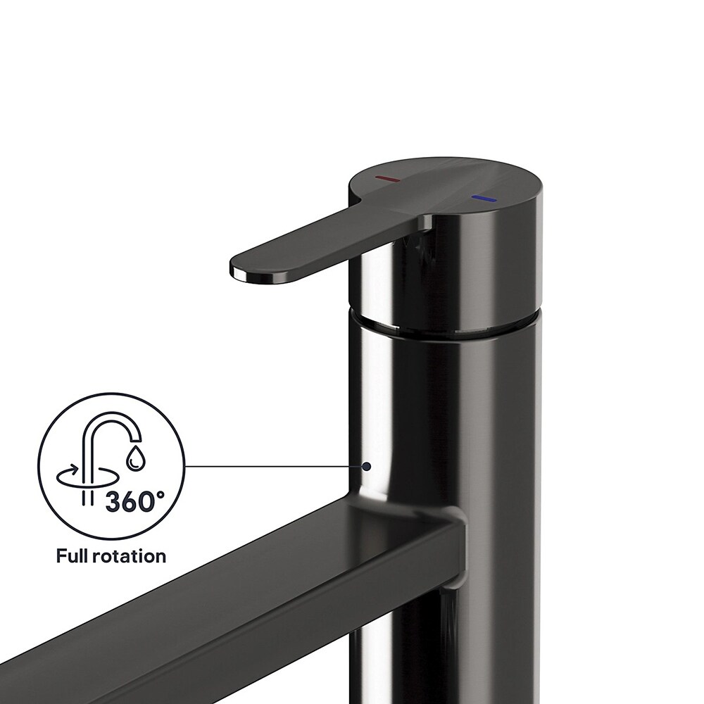 Baterie bucatarie GOODHOME Phoran, alama, titan