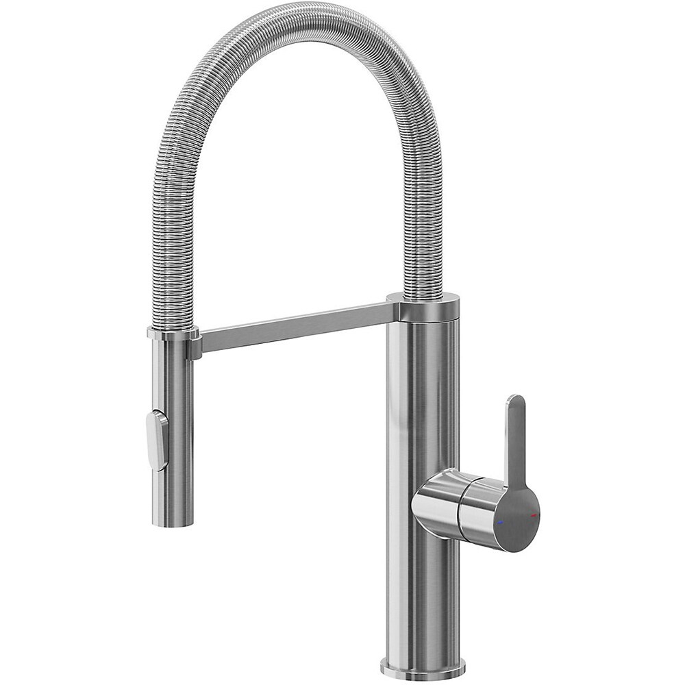 Baterie bucatarie GOODHOME Saffron, alama, inox