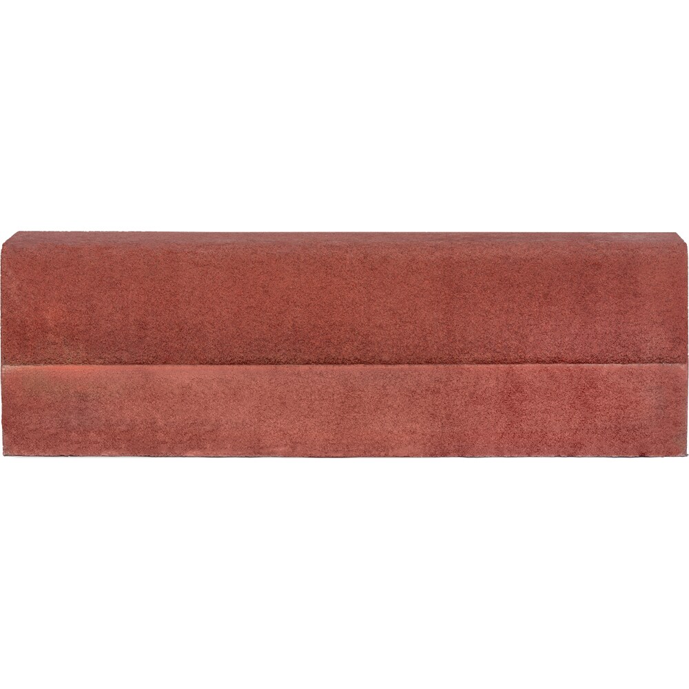 Bordura SEMMELROCK, 50 x 10 x 15 cm, rosu