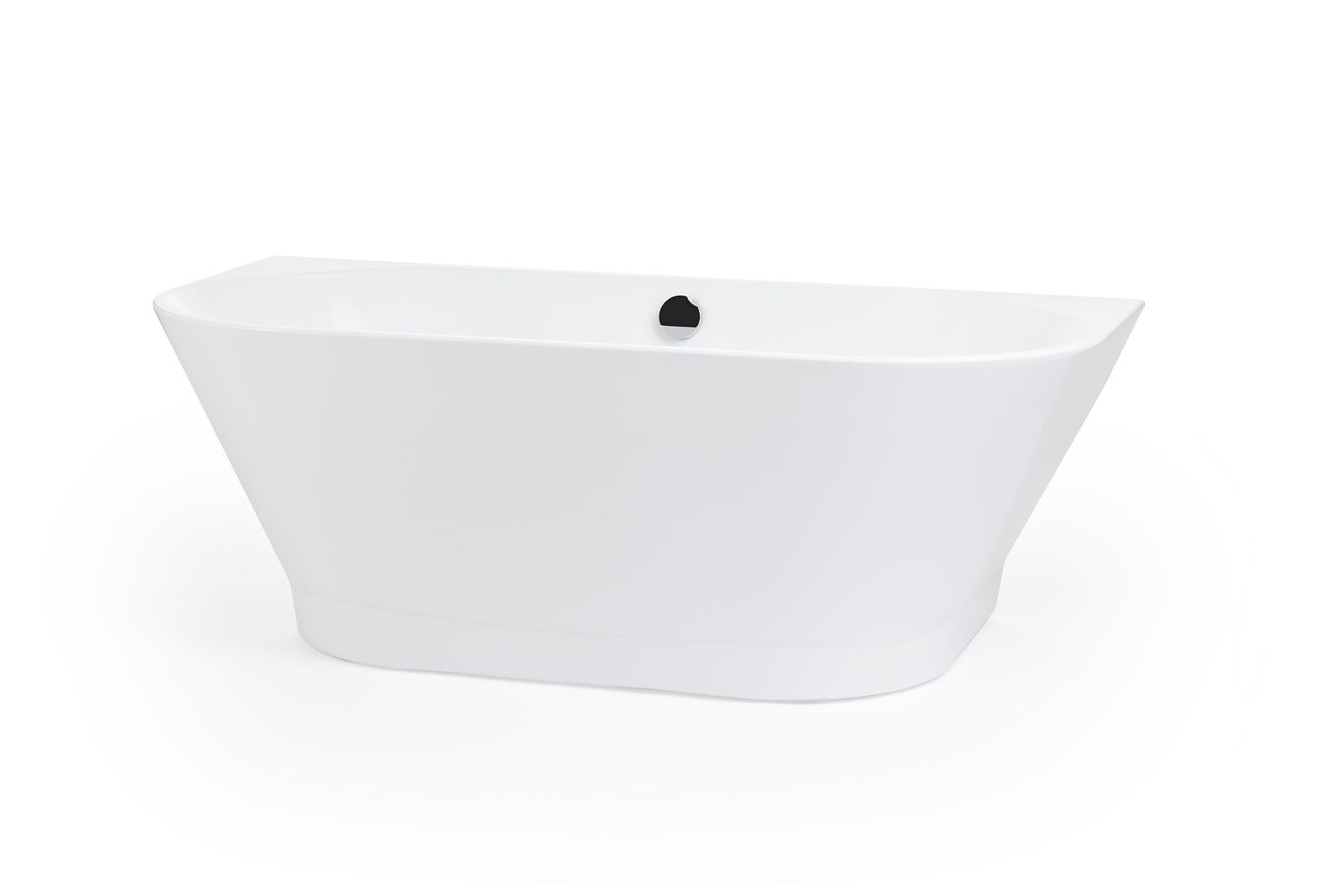 Cada baie freestanding FIBREX Bristol, acril, 170 x 75 cm, alb