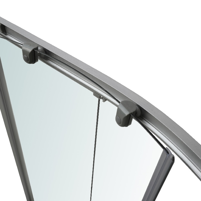 Cabina dus simpla, inalta, patrata, 80 x 80 cm 