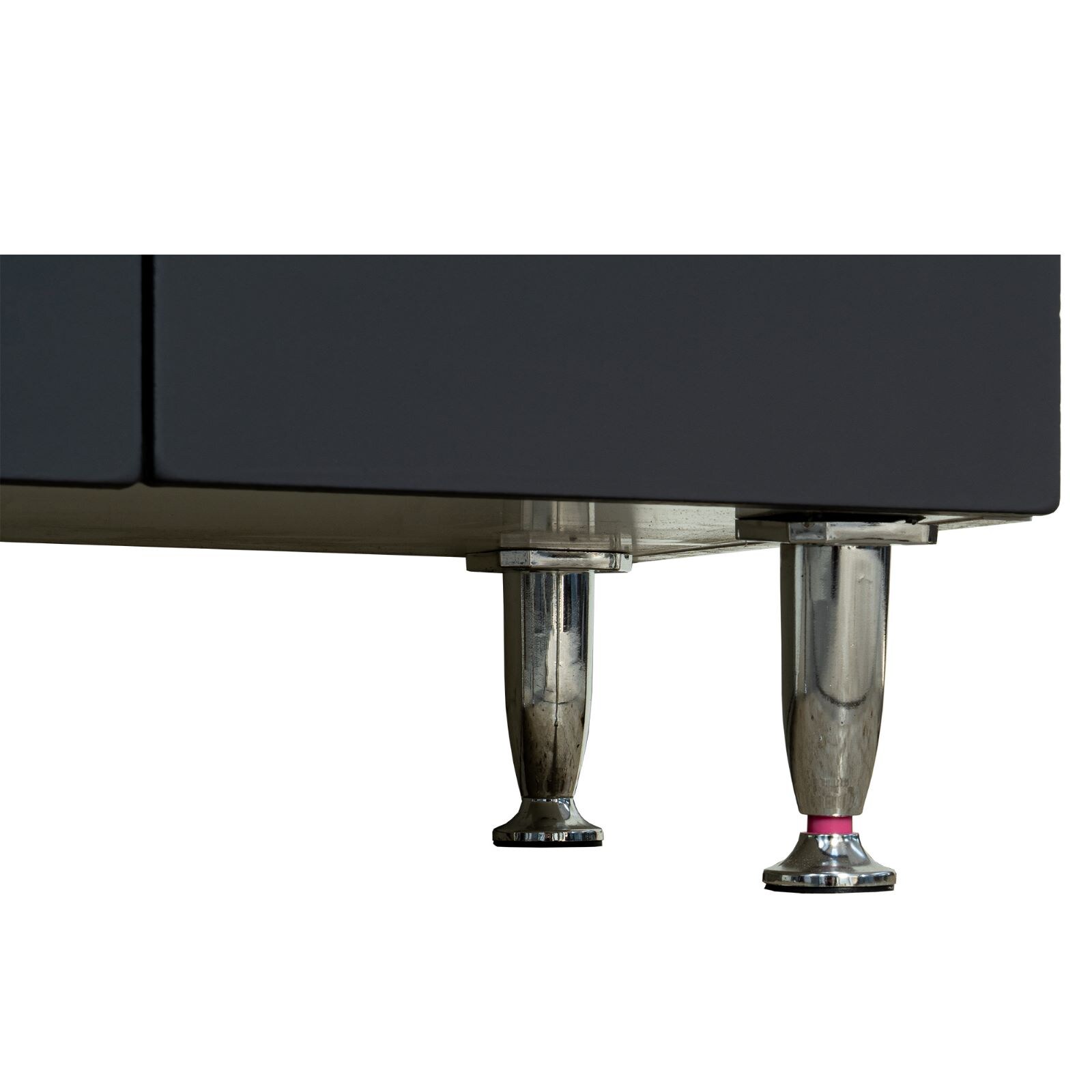 Set mobilier baie, PAL, 55 cm, gri  Bella