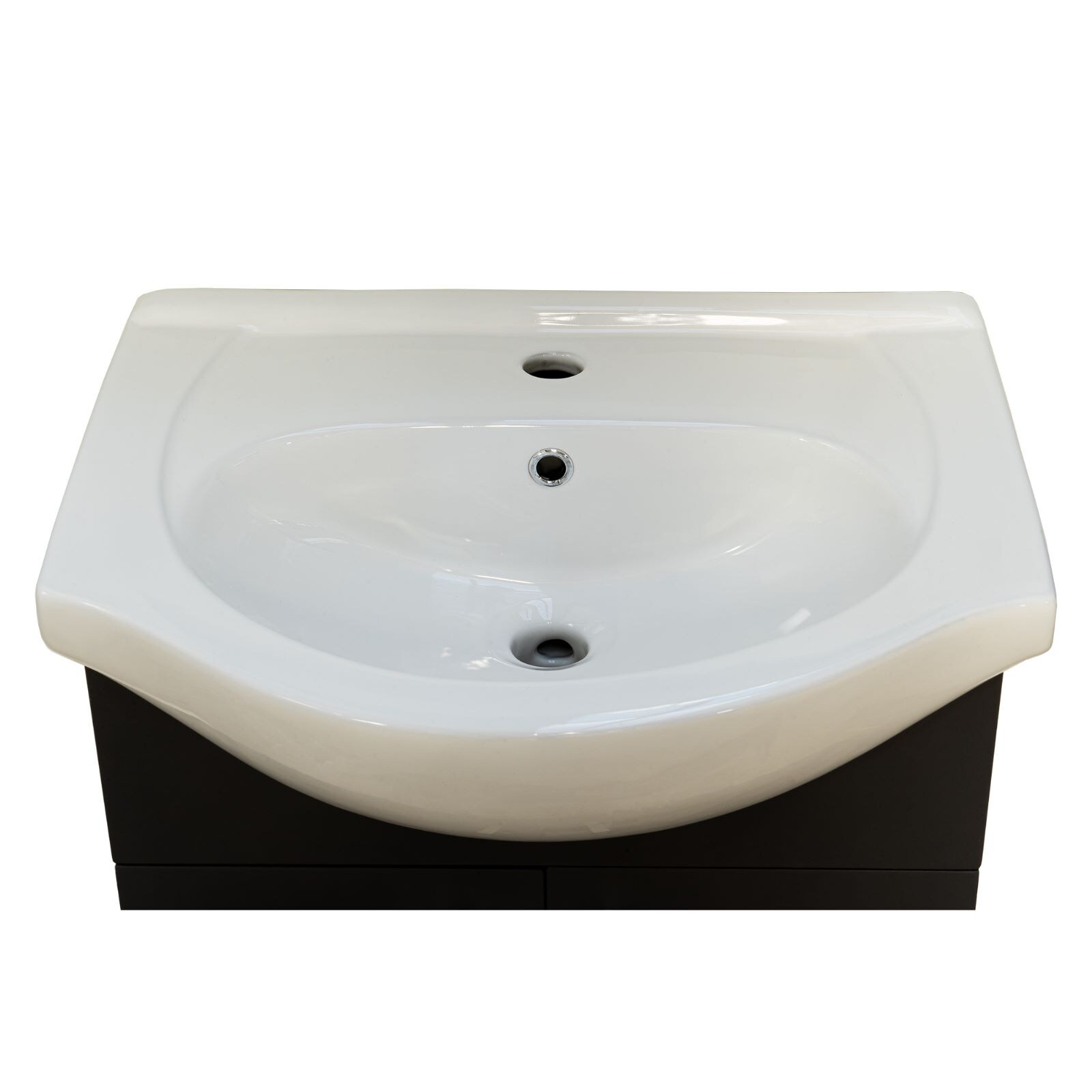 Set mobilier baie, PAL, 55 cm, gri  Bella