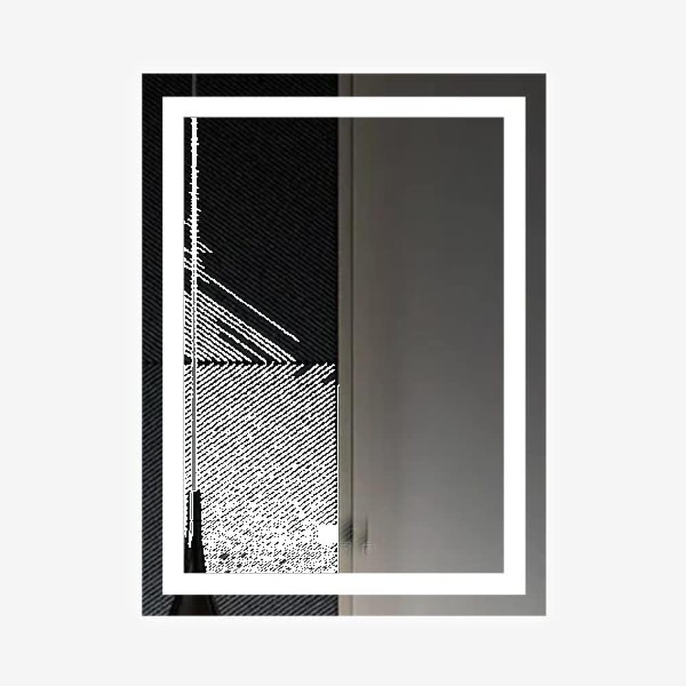 Oglinda baie, cu LED, 60 x 80 cm  WoodArt