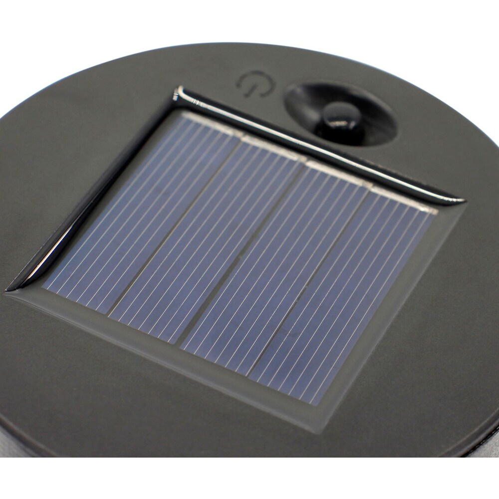 Lampa solara, IP44, 2200K, negru