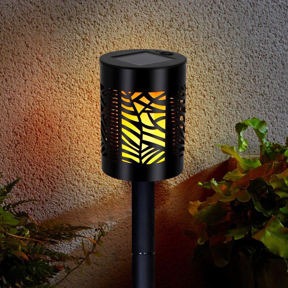 Lampa solara, IP44, 2200K, negru