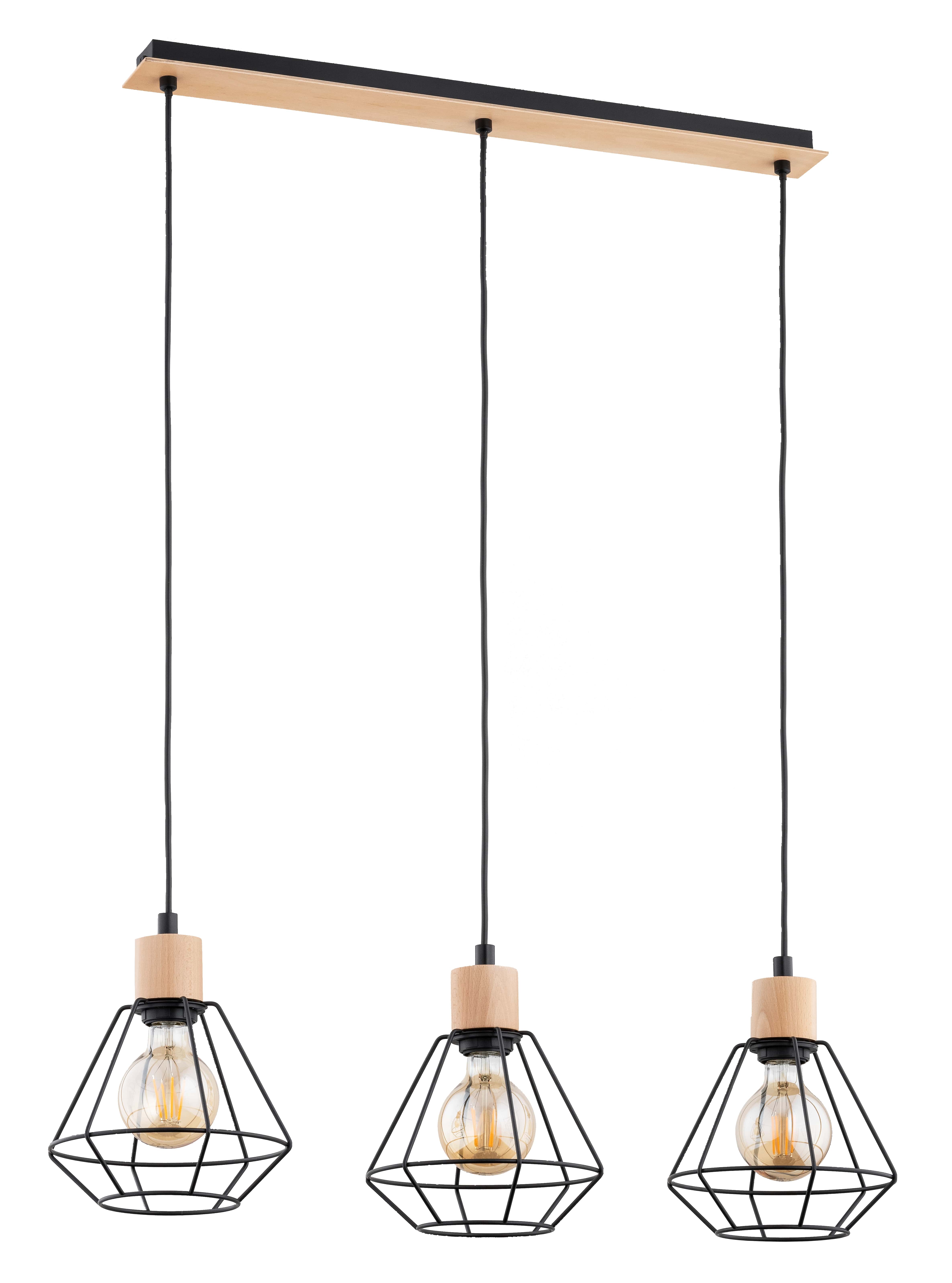 Pendul Kastel, 3 Becuri x 60W, E27, IP20