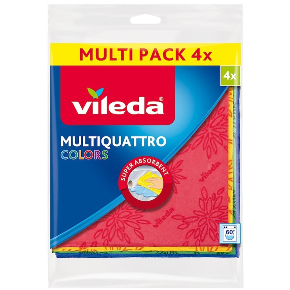 Laveta universala VILEDA, 36x34, 4 bucati