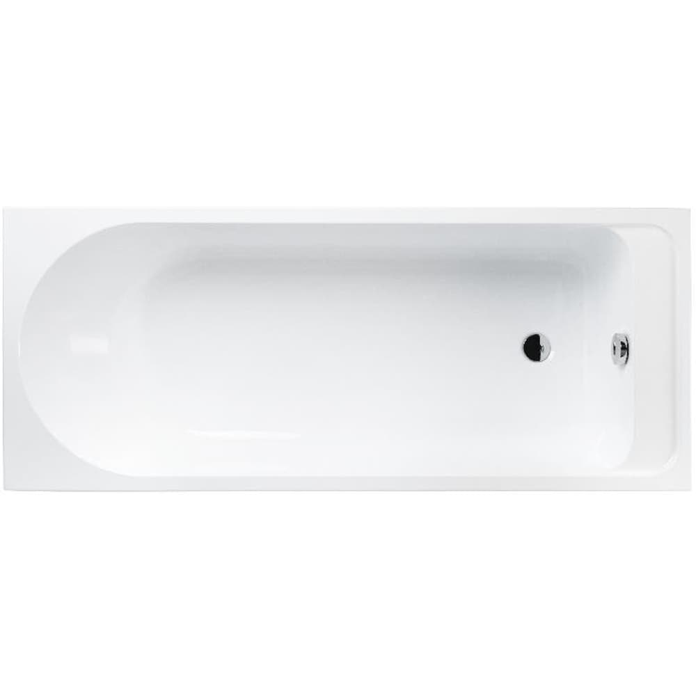 Cada baie GOODHOME Cavally, reversibila, acril, 170 x 70 cm, alb