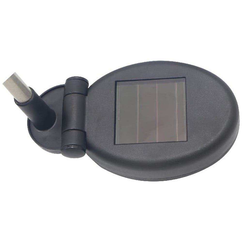 Lampa solara Adjuma, IP44, 300 lm, negru