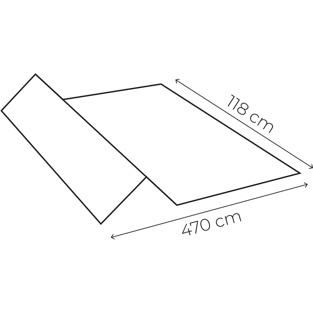 Izolatie parchet VOLDEN Aquastop, spuma, 5.5 mp, alb