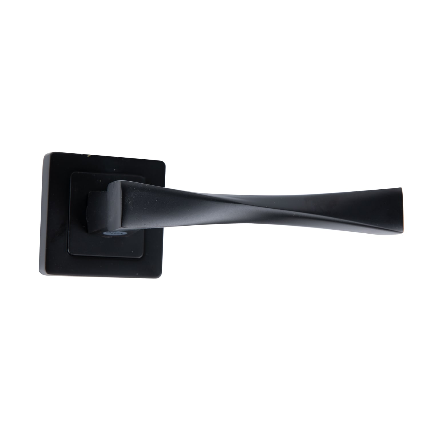 Set manere, rozete cheie, aluminiu, negru, usi de interior  Yale Verona