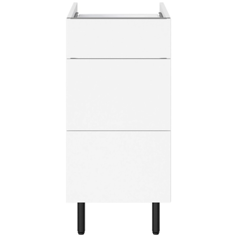 Corp inferior bucatarie Pragma, PAL, 40 x 59 x 86cm, alb