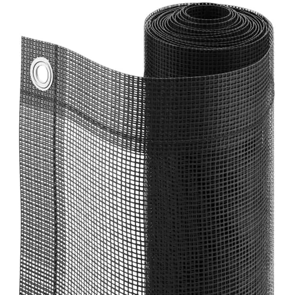 Rola plasa gard KLIKSTROM 101371493, 100x300 cm, 200g, negru