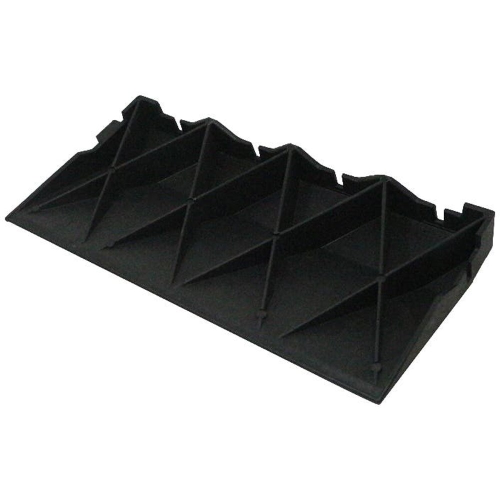 Placa margine pentru pardoseala/dusumea Agara KLIKSTROM, compozit, 40 x 20 x 4.5 cm, negru-antracit
