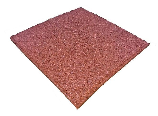 Dala cauciuc gradina OUTDOOR LIVING, 50 x 50 x 2 cm, rosu