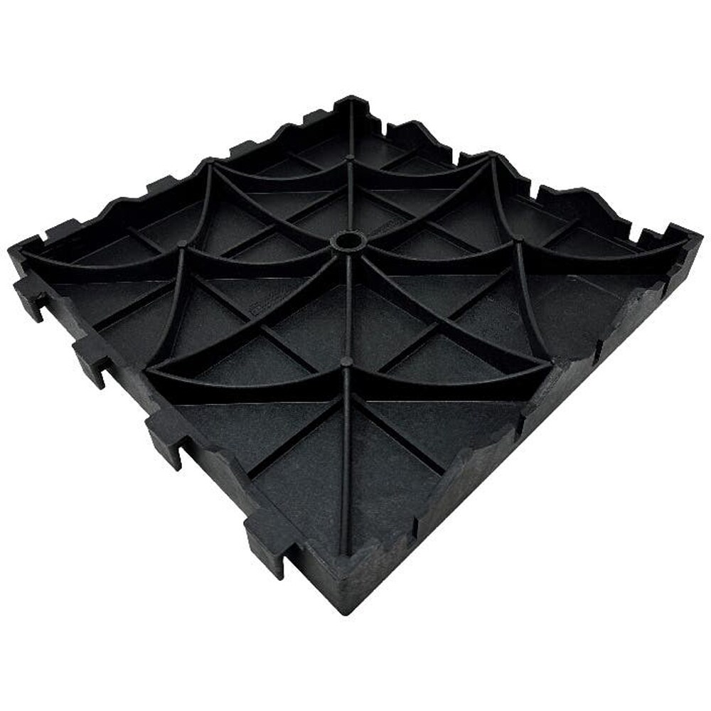 Placa pentru pardoseala/dusumea Agara KLIKSTROM, compozit, 40 x 40 x 4.5 cm, negru antracit