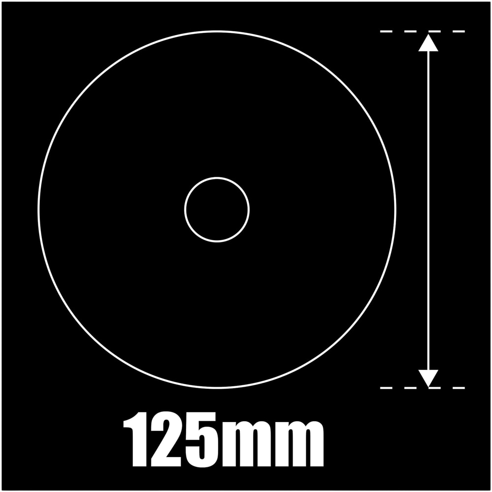 Disc piatra MAC ALLISTER, 125x2.5x22.2 mm