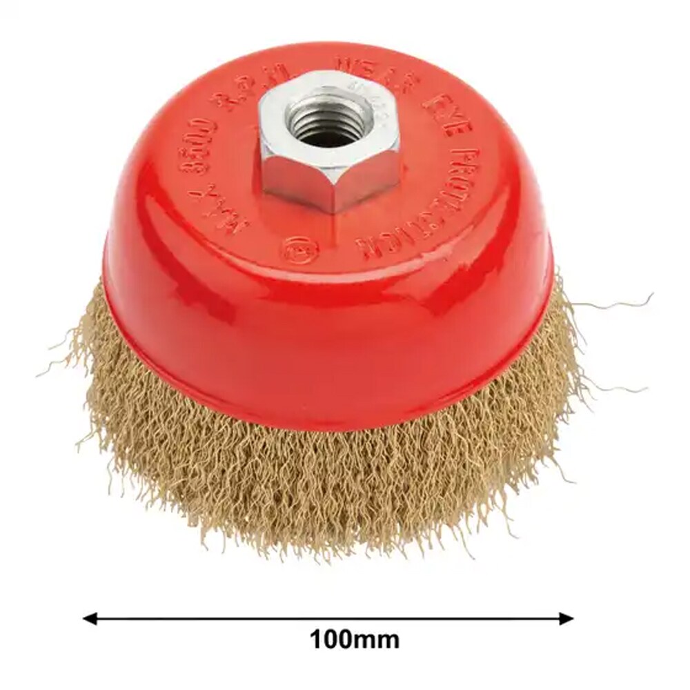 Perie sarma ondulata MAC ALLISTER 101384610, 100mm