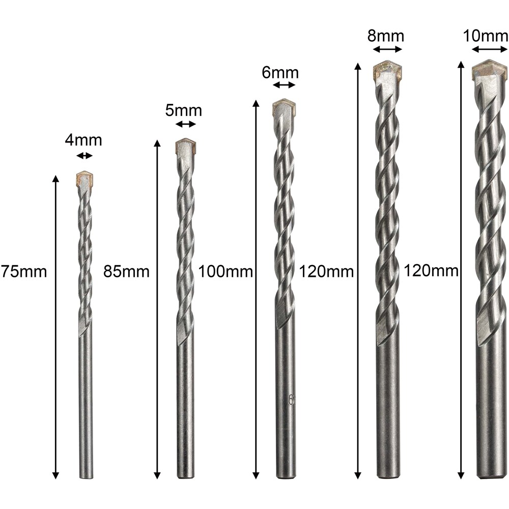 Bit zidarie Mac Allister, set 5 bucati