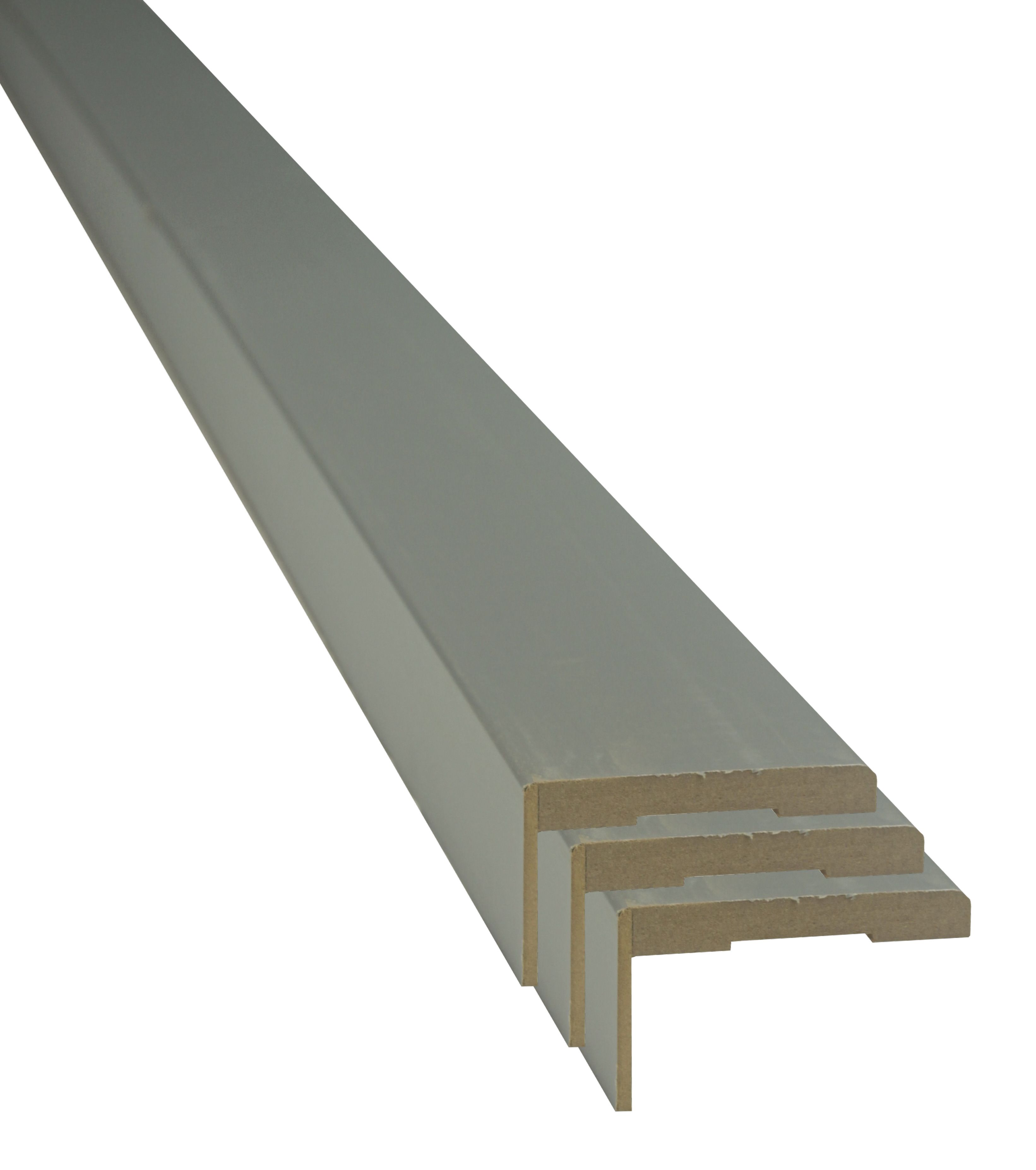 Set extensie toc, MDF, 12 x 210 cm, gri